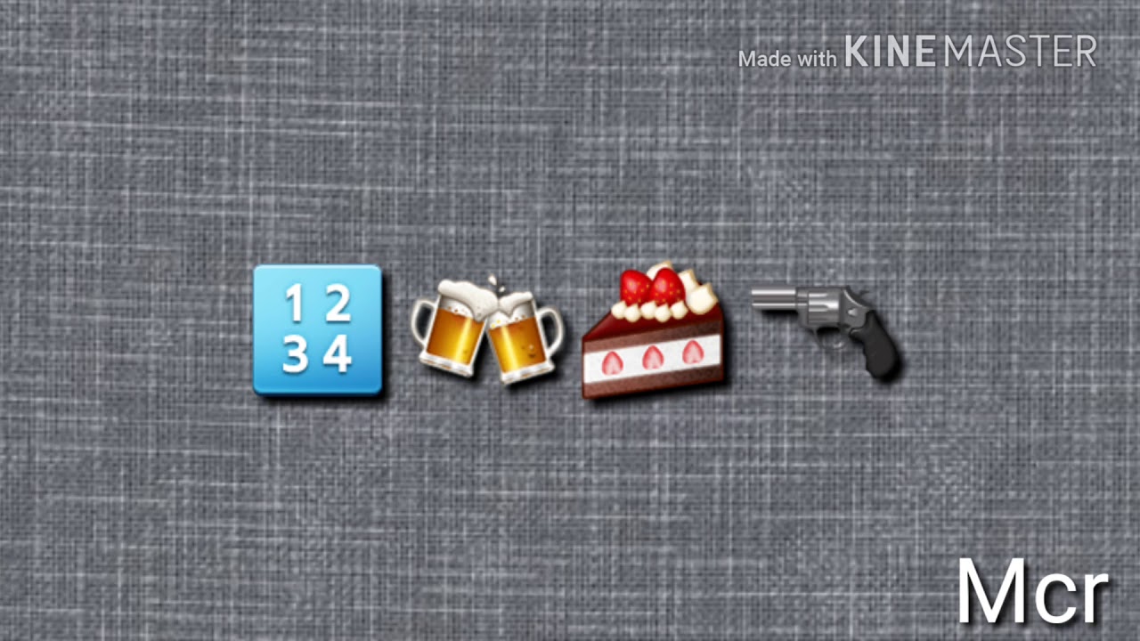 Guess the song by the emoji (emo edition) mcr/fob/patd/top+ (for crankthatfrank)
