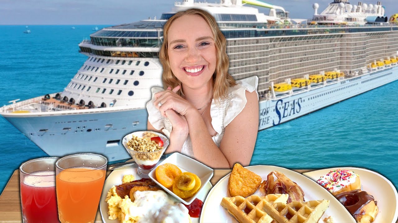 Full Day of Eating on a Royal Caribbean Cruise! Odyssey of the Seas 2023