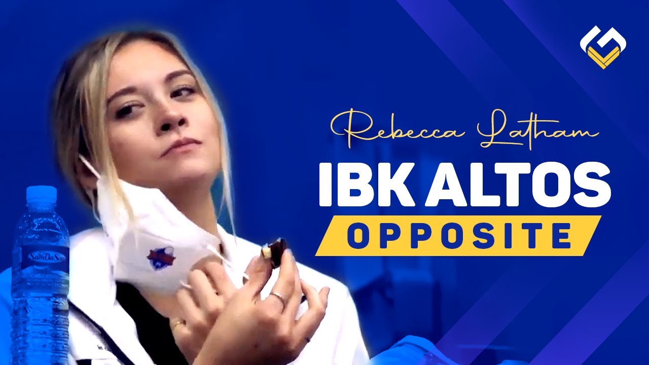 Rebecca Latham - Opposite of IBK Altos  |  VolleymixTV