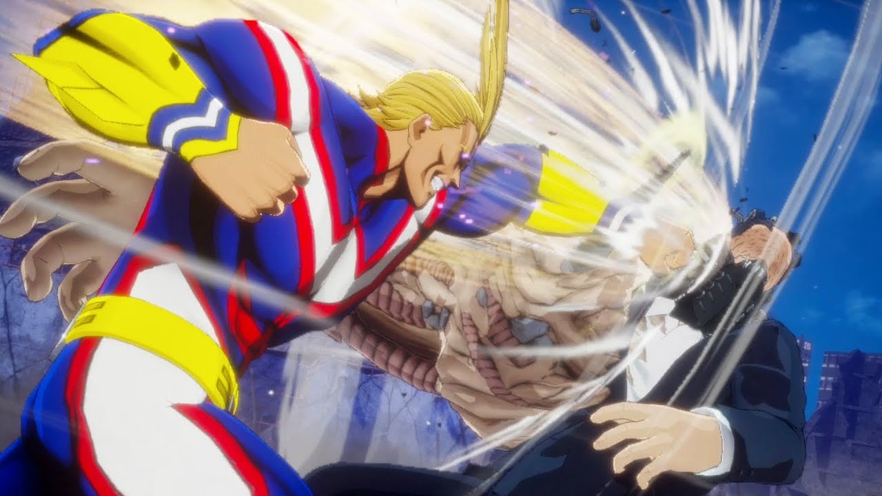 All Might vs All for One Final Boss Battle! United States of Smash! | My Hero Academia One's Justice