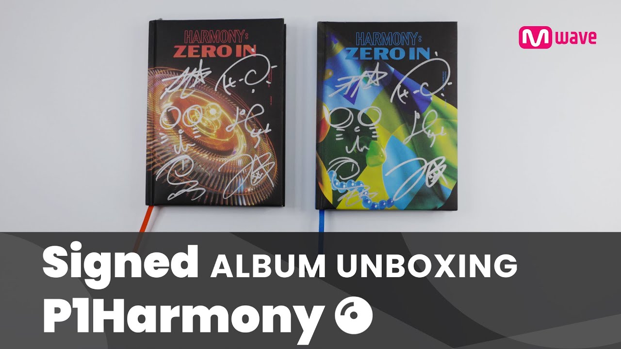 [Mwave shop] Unboxing P1Harmony 'HARMONY : ZERO IN' Album💿