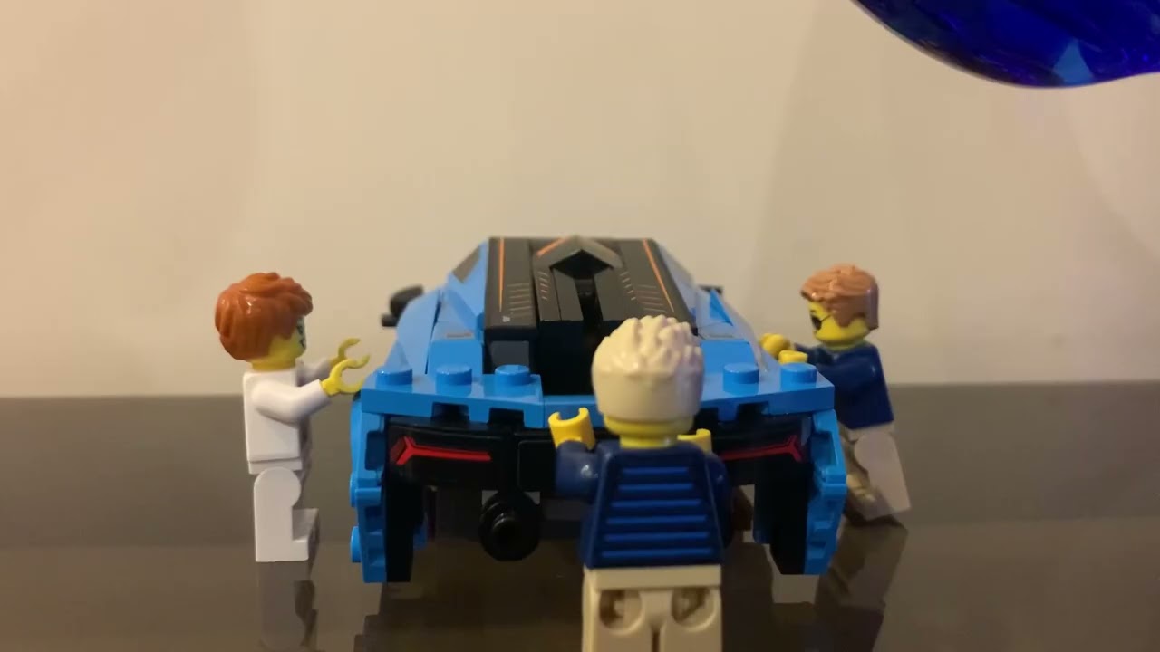 Lego Lamborghini Huracan STO STOPMOTION#automobile #car #lego #legostopmotion #speedchampions