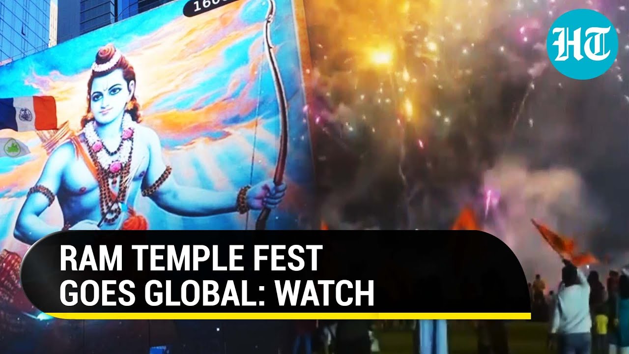 Ram Mandir: How Other Nations Celebrated Ayodhya Event; This Country Gets Its First Ram Temple