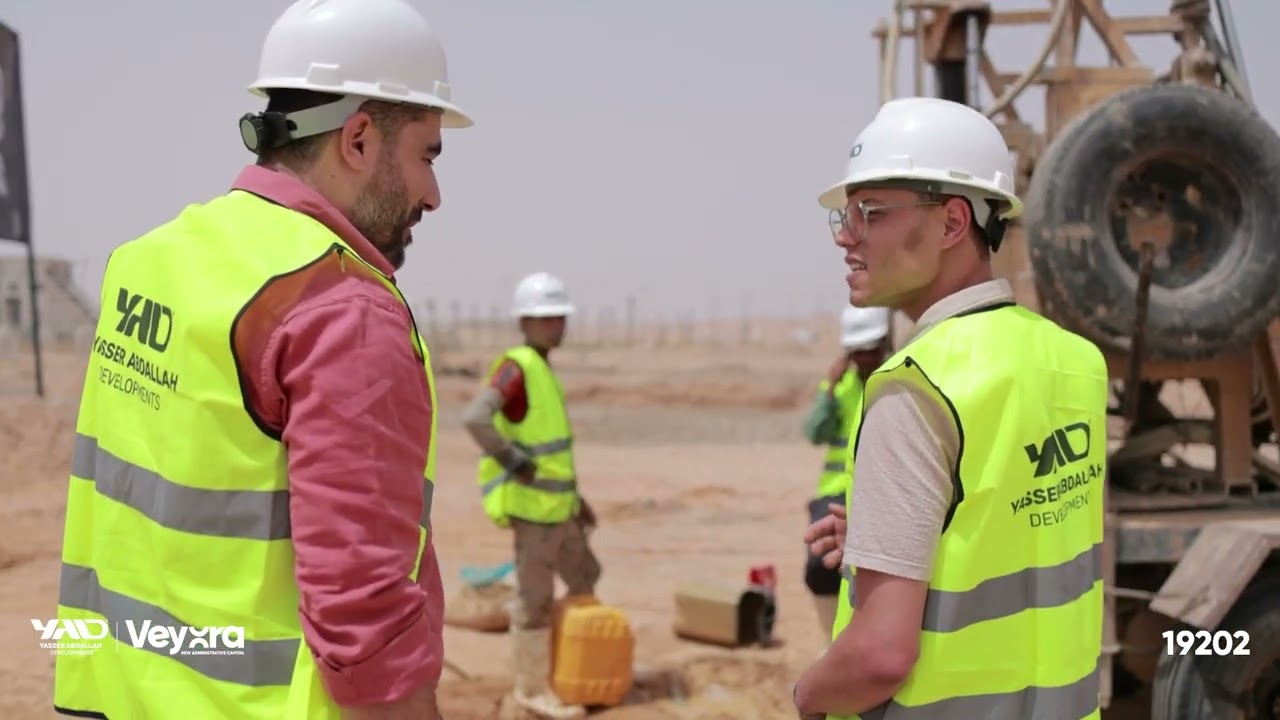 وفقًا لخطة التطوير المدروسة لمشروع ڤيورا... نبدأ أولى الخطوات على أرض الواقع بأعمال جسات التربة