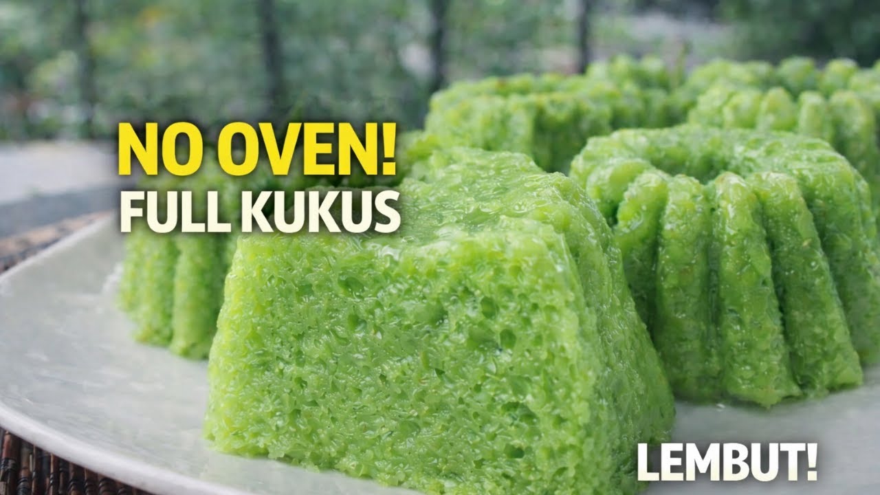 BOLU KOJA KUKUS TANPA OVEN! Super Lembut, Enak dan Wangi Pandan.