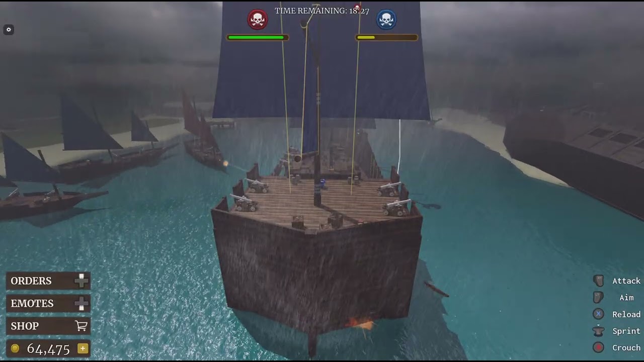 We're back on Roblox!!! Pirate mayhem