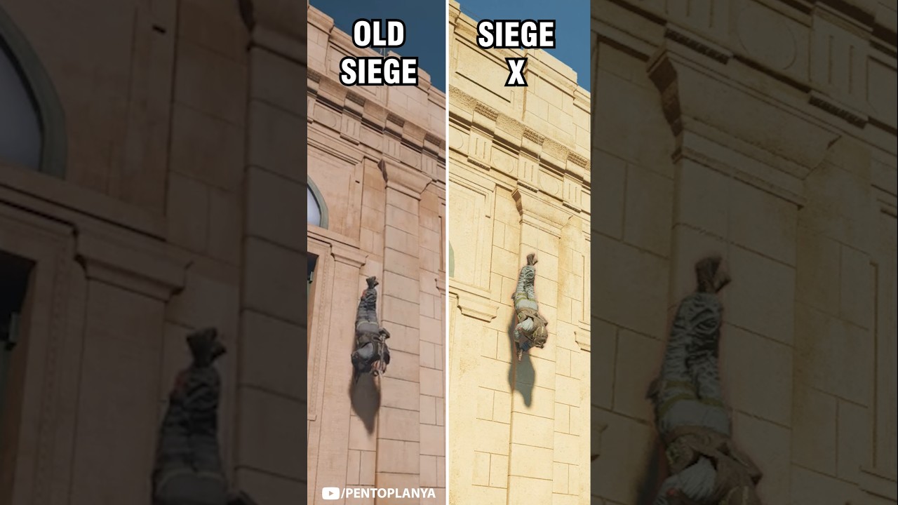 Rappel Comparison | Rainbow Six Siege X vs Old Siege
