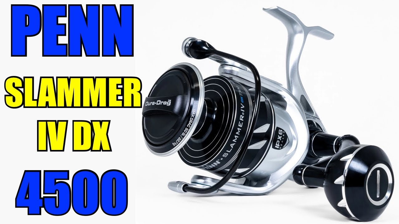 Penn SLAIV4500DX Slammer IV DX 4500 Spinning Reel Review | J&H Tackle