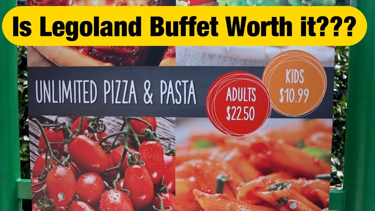 We eat at the Pizza & Pasta Buffet at Legoland this review will SHOCK YOU|We are NOW Passholders