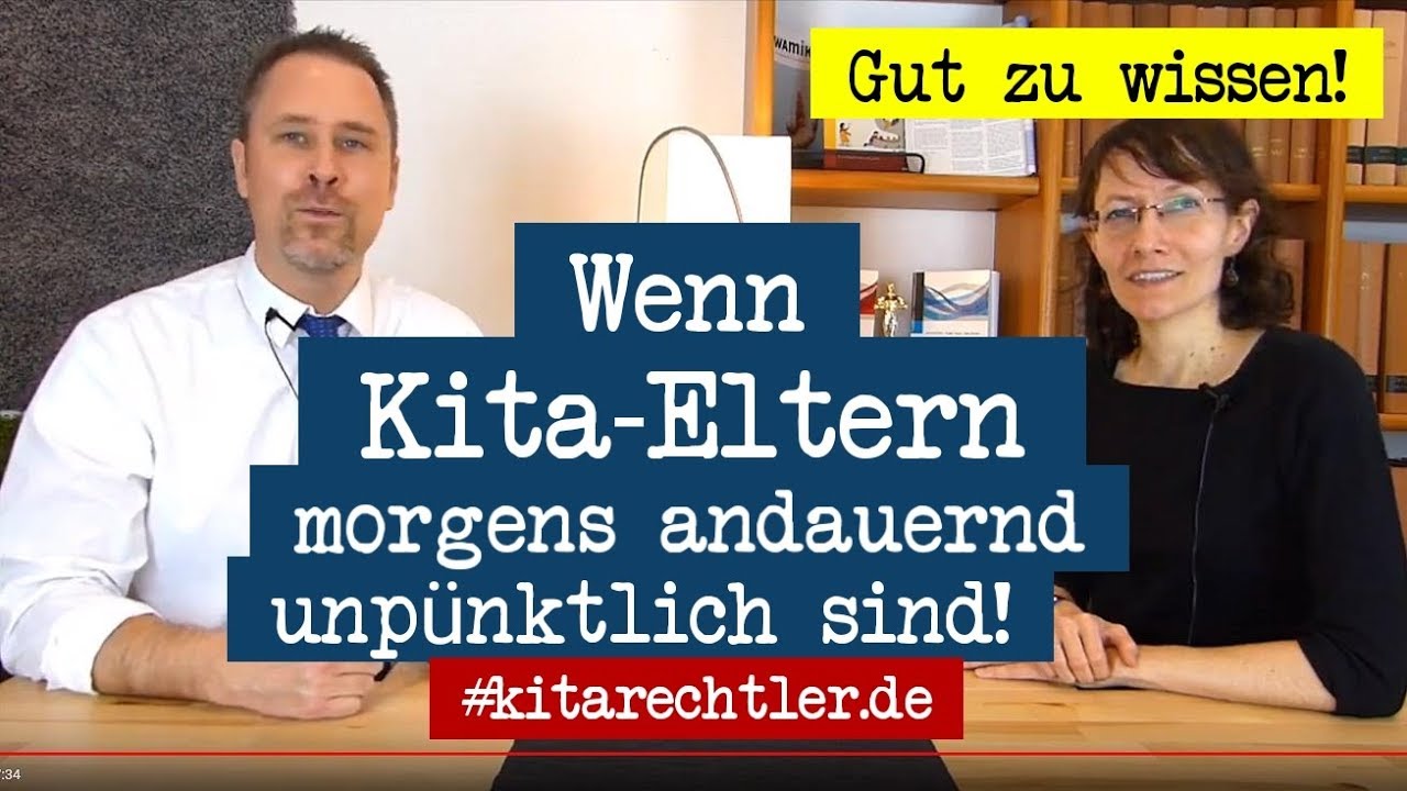 Kitarecht Folge 439 - Unpünktliche Kita-Eltern? Wie rechtlich bewerten?