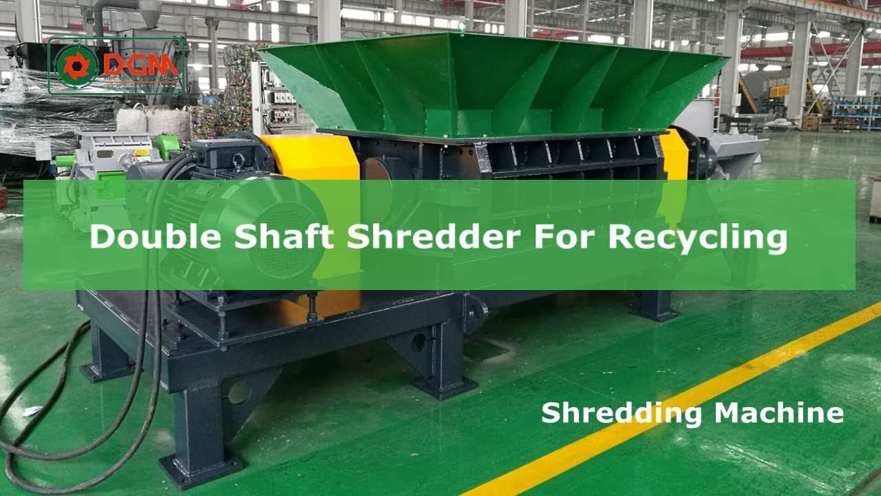 DGD double Shaft Shredder | Shredding Machine | Shredding Equipment