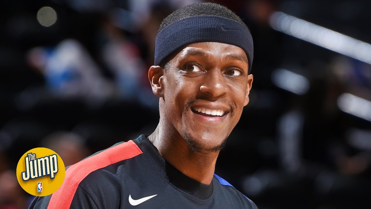 How fun is it to play with Rajon Rondo? | The Jump