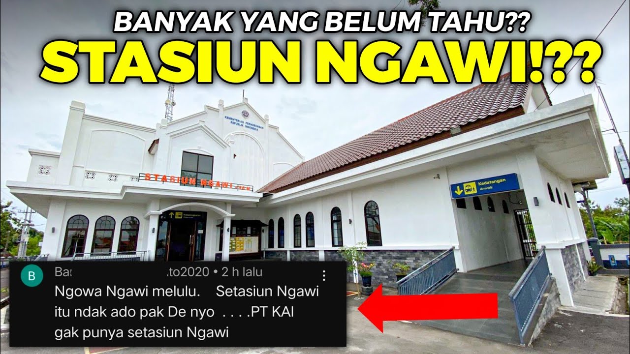 TERNYATA BANYAK YANG BELUM TAU ADA STASIUN NGAWI???