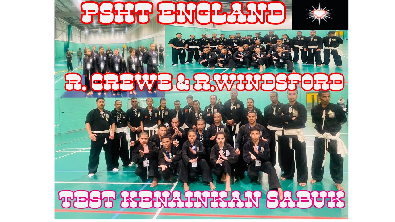 PSHT England Rantin Crewe & Windsford- Test kenaikan Sabuk