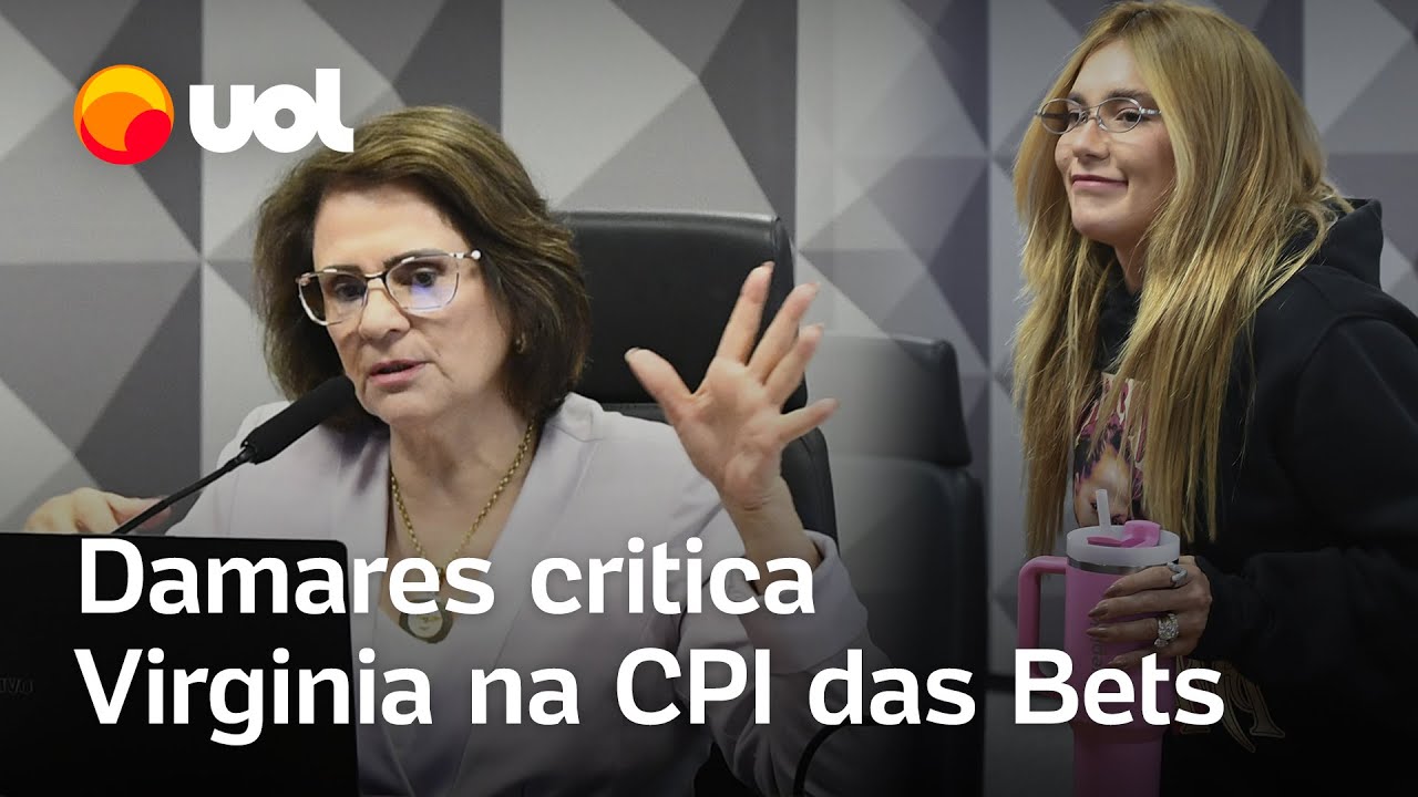 Damares critica Virginia Fonseca na CPI: 'Ela vai vender mais garrafinhas. Tudo muito bem pensado'
