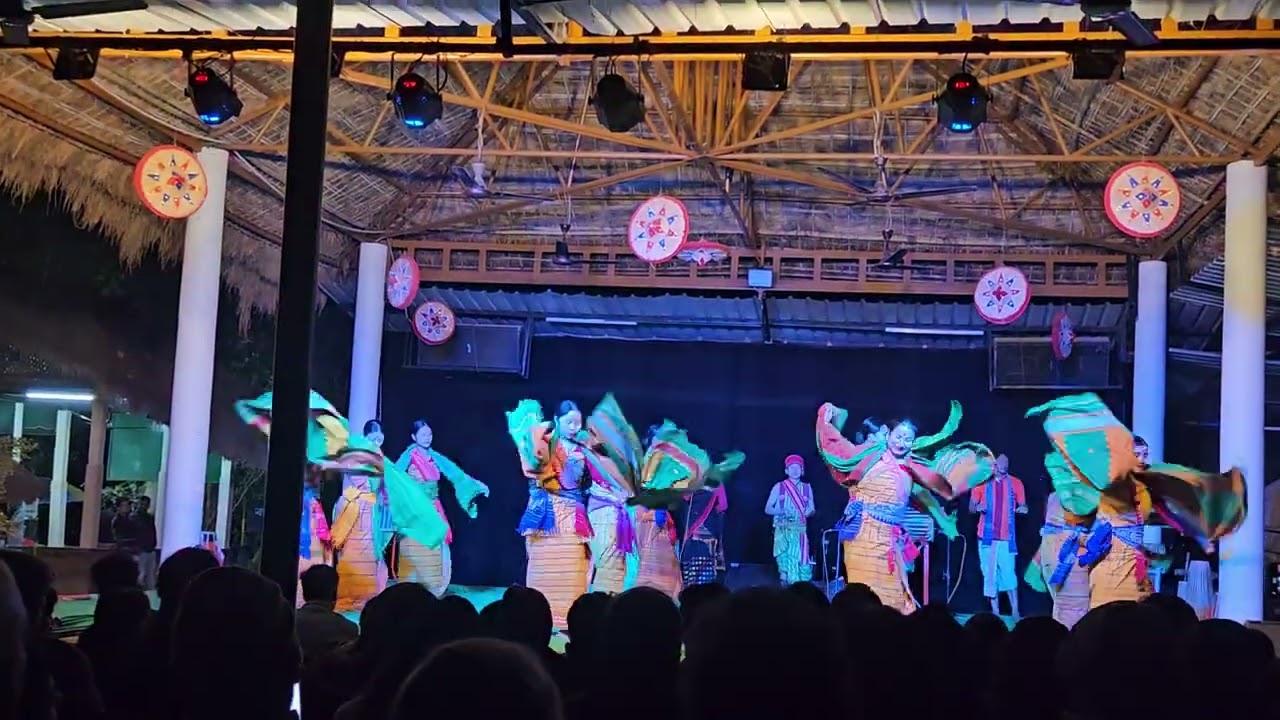 Assamese Dance performance! Cultural show Assam @the.secretvlogger 