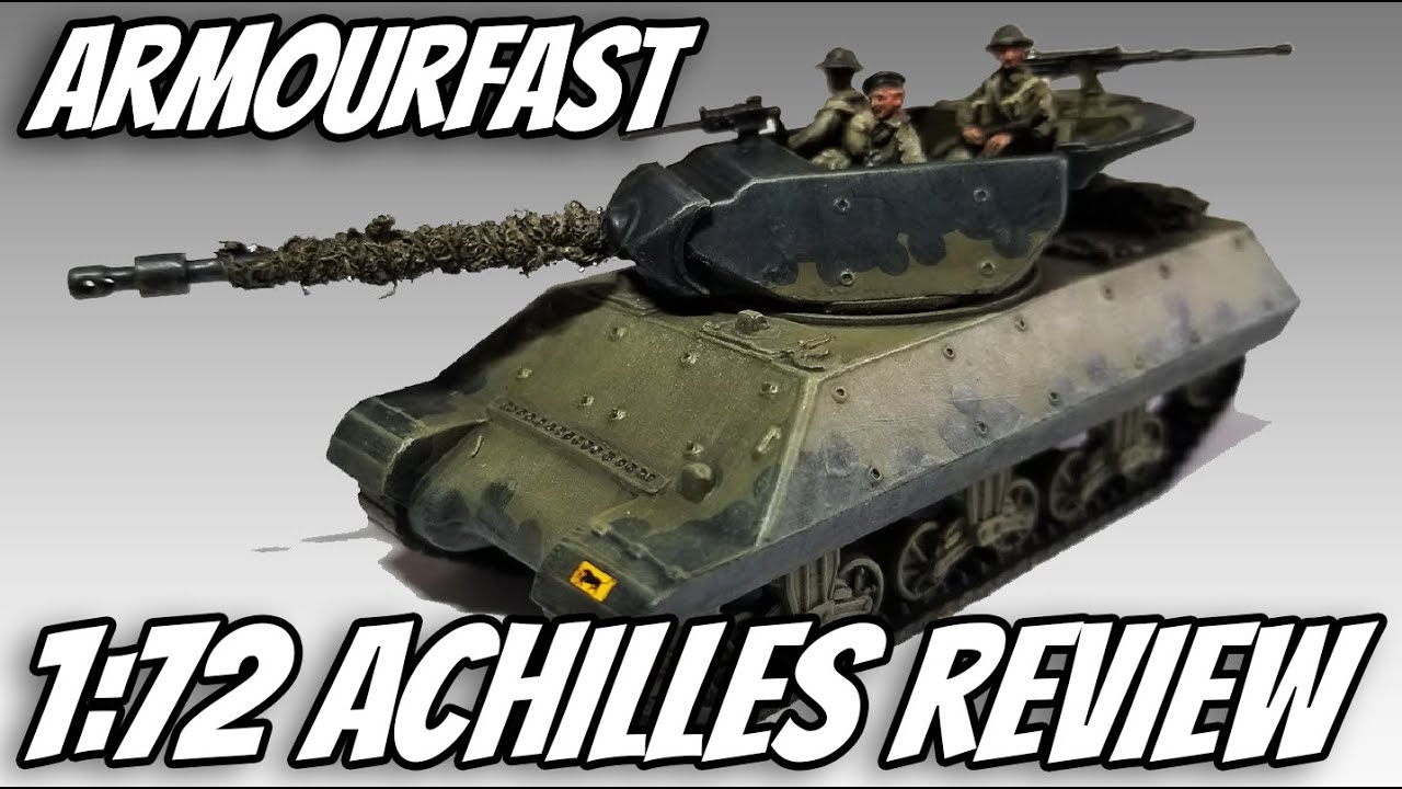 Armourfast 1:72 Achilles: полная сборка и обзор