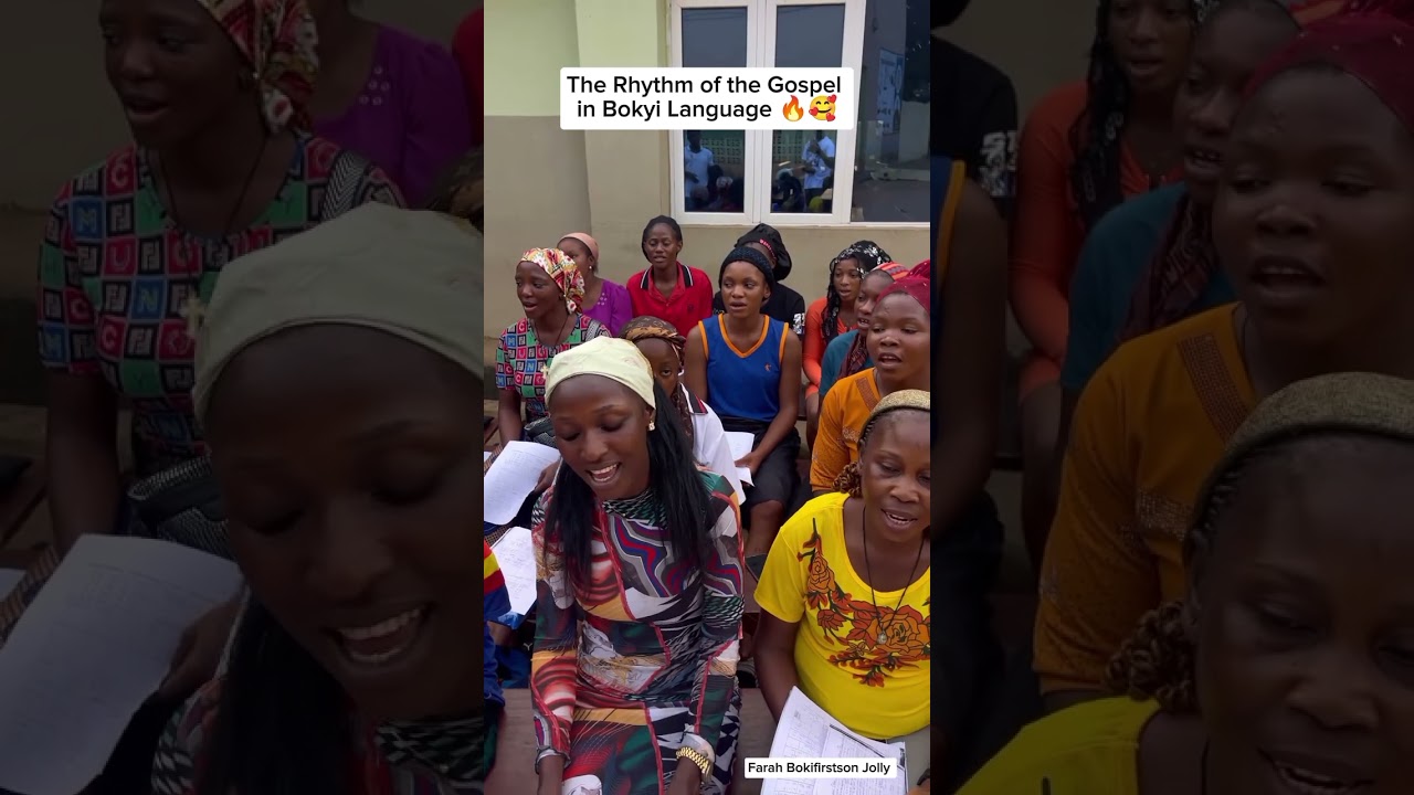 Praised the Lord in Bokyi Language 🔥🥰