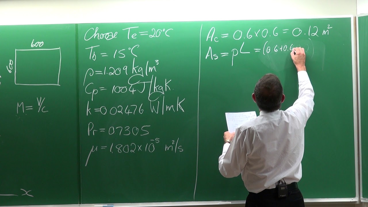 Lecture 14 (2019): Heat Transfer by Prof Josua Meyer