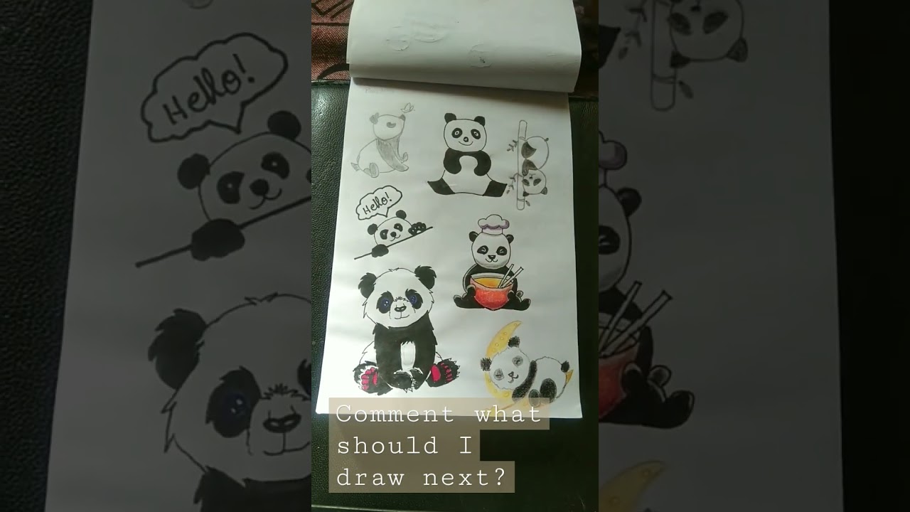 sketchbook tour #art #sketchtour #sketchbook #drawing #hobby #easyart #sketchbooktour #flipthrough