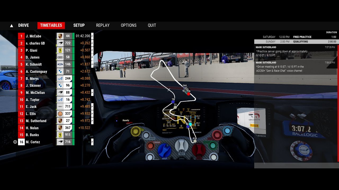 League Practice Session 🚦 Motion Sim Racing LIVE | LegacyCZ Racing