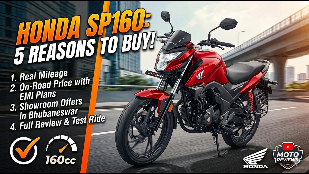 Honda Sp160 Real Mileage...!!Downpayment & Emi Details | Showrooms in Bhubaneswar 
