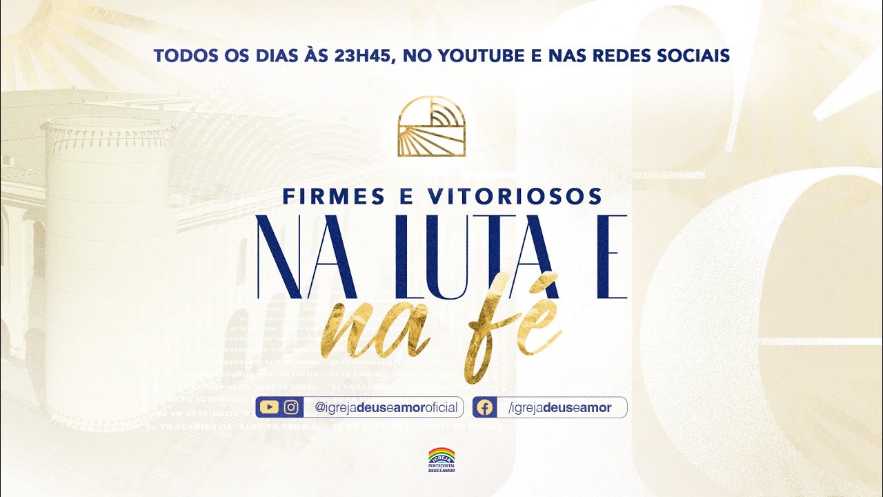 Oração da Meia Noite | Firmes e vitoriosos na luta e na fé | AO VIVO IPDA | 15/01/2025
