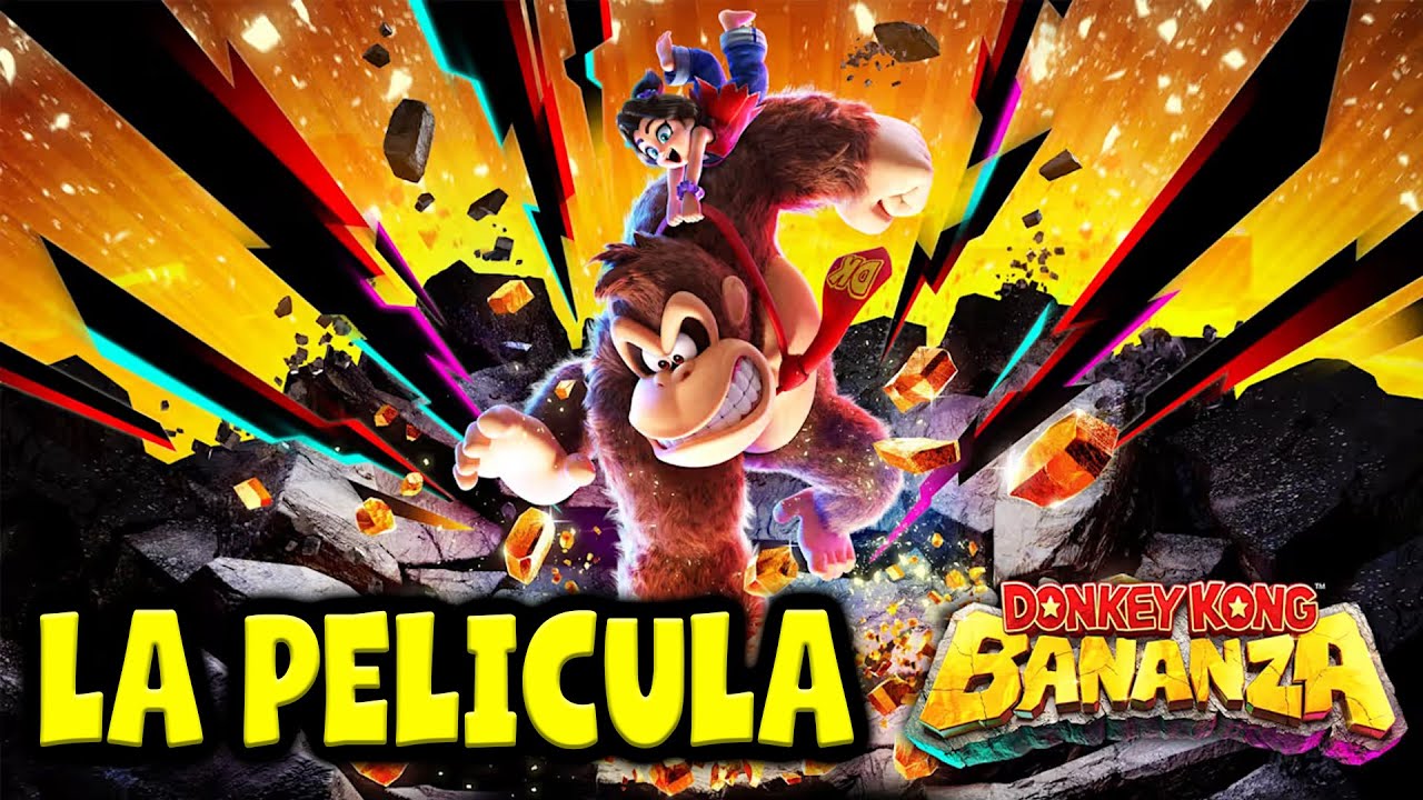 Donkey Kong Bananza - Pelicula Completa en Español Latino - Todas las cinematicas - Switch 2