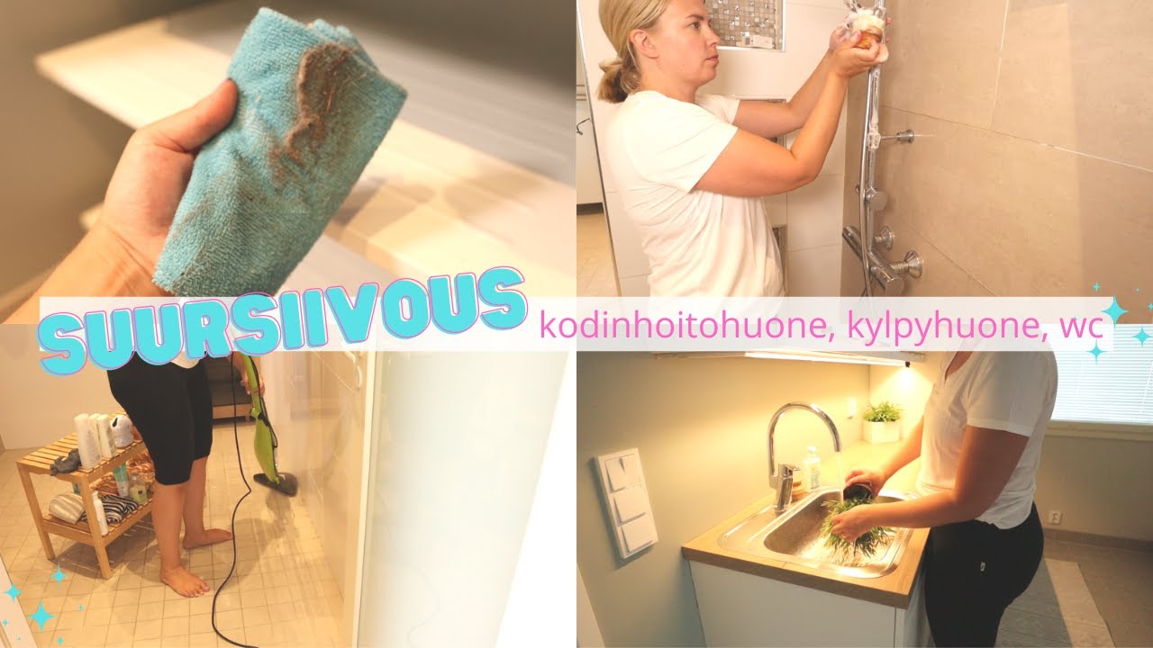 SUURSIIVOUS | Kodinhoitohuone, kylppäri ja wc