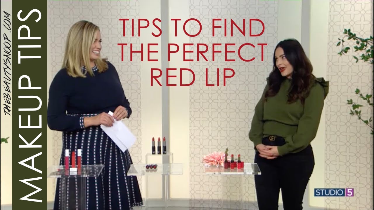 Find the right shade of RED lipstick for your skintone