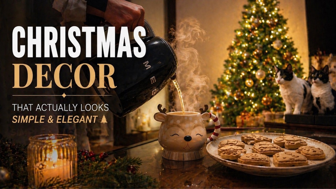 Christmas Home Decor Tour 🎄 | Simple & Elegant Festive Makeover
