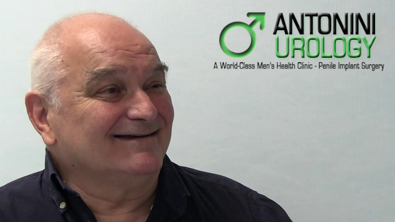 Testimonianza Paziente con Impianto Protesi Peniena Idraulica Gabriele Antonini Urology Roma