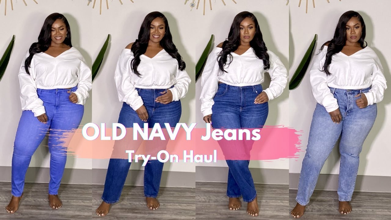 Примерка джинсов Old Navy | Размер 14/16