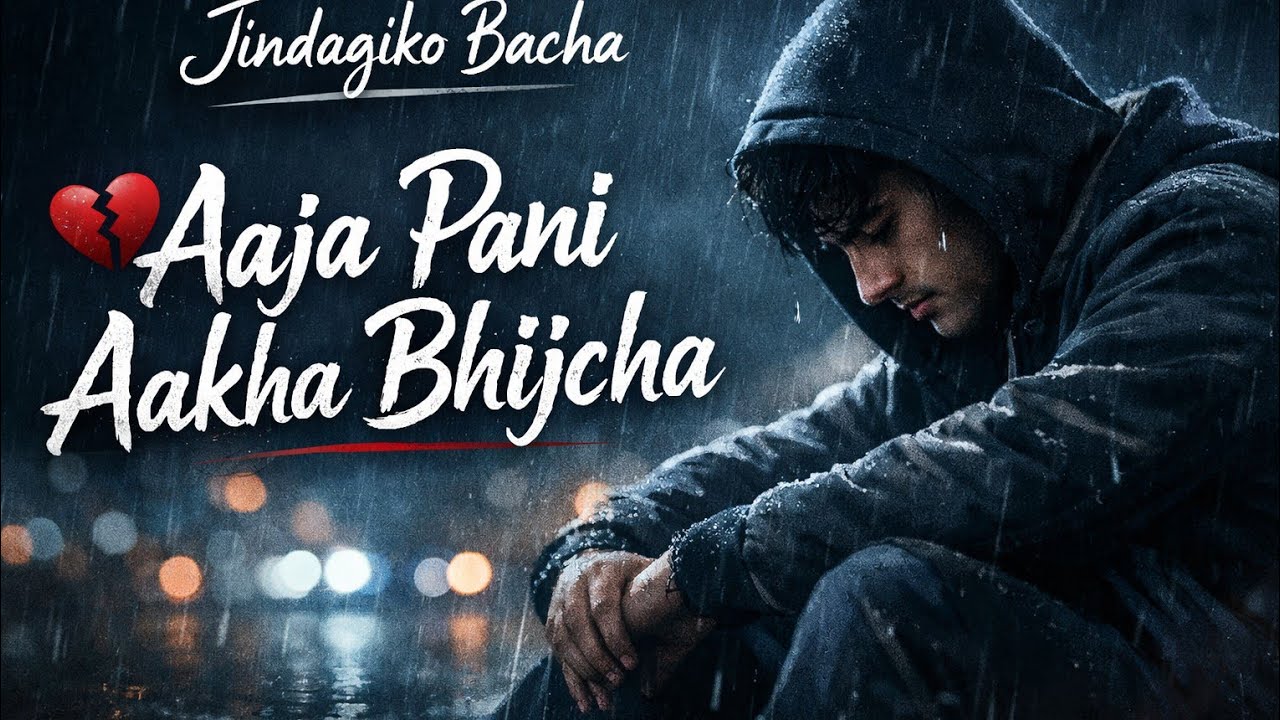 जिन्दगीको बाचा💔New nepali sad 😔 emotional rap🍃💔Aaja Pani Aakha Bhijcha💝@Arnsong101 