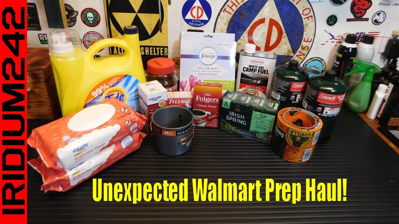 Unexpected Walmart Prep Haul!