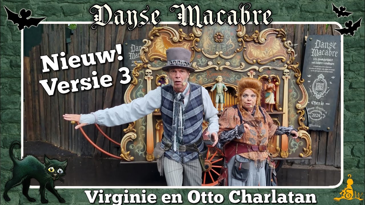 [#Efteling] NIEUWE Charlatans show (Versie 3) 🐈‍⬛