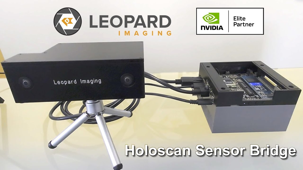 Leopard Imaging showcases 10GigE Stereo Camera on Holoscan Sensor Bridge