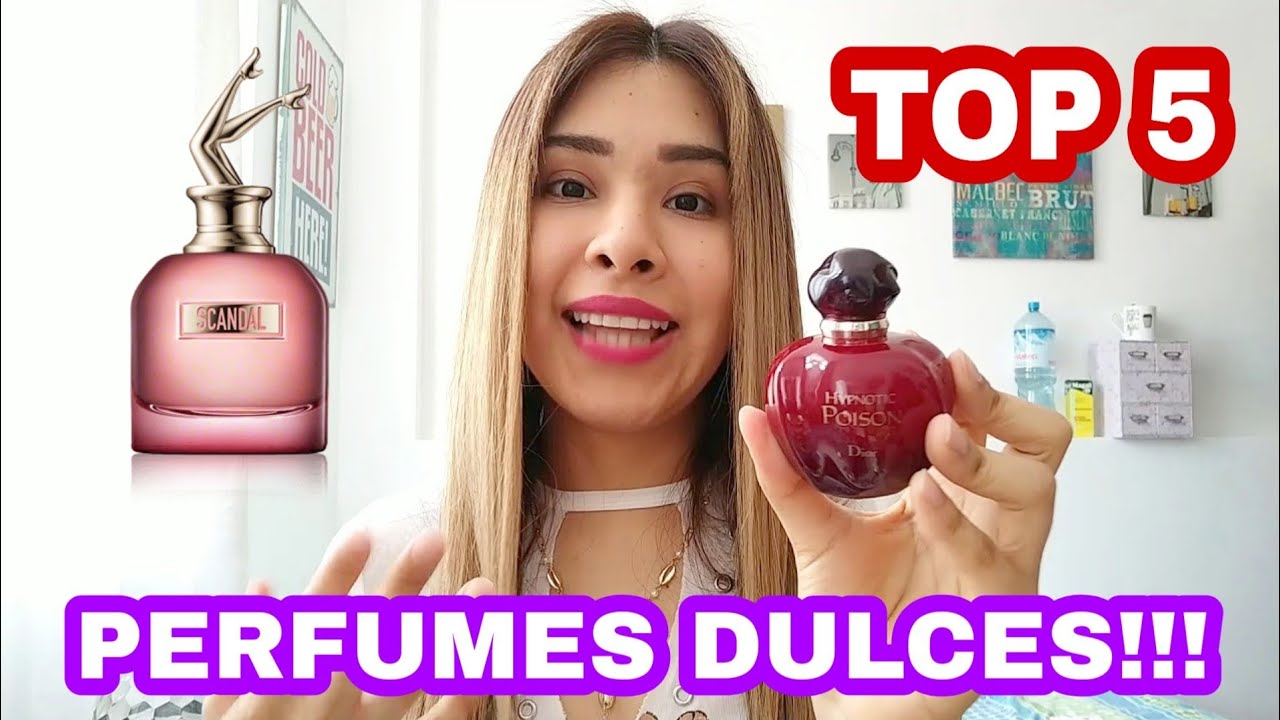 TOP 5 PERFUMES MUY DULCES!!! ❤️❤️❤️ (Actualizado) #jeristyle #perfumes