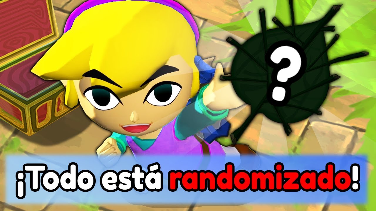 Wind Waker pero NADA ESTÁ DONDE DEBERÍA - Wind Waker Randomizer español