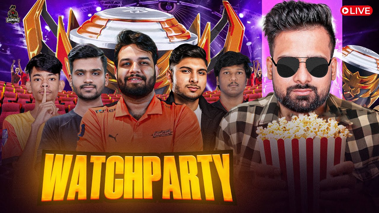 AAJ  KON JAYEGA FINALS ME? -  FFMIC WATCHPARTY | TG FOZYAJAY IS LIVE| #totalgaming #tournamentlive