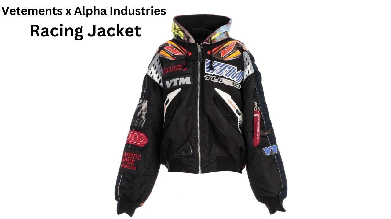 Closet Showcase: Vetements x Alpha Industries Racing Bomber Jacket