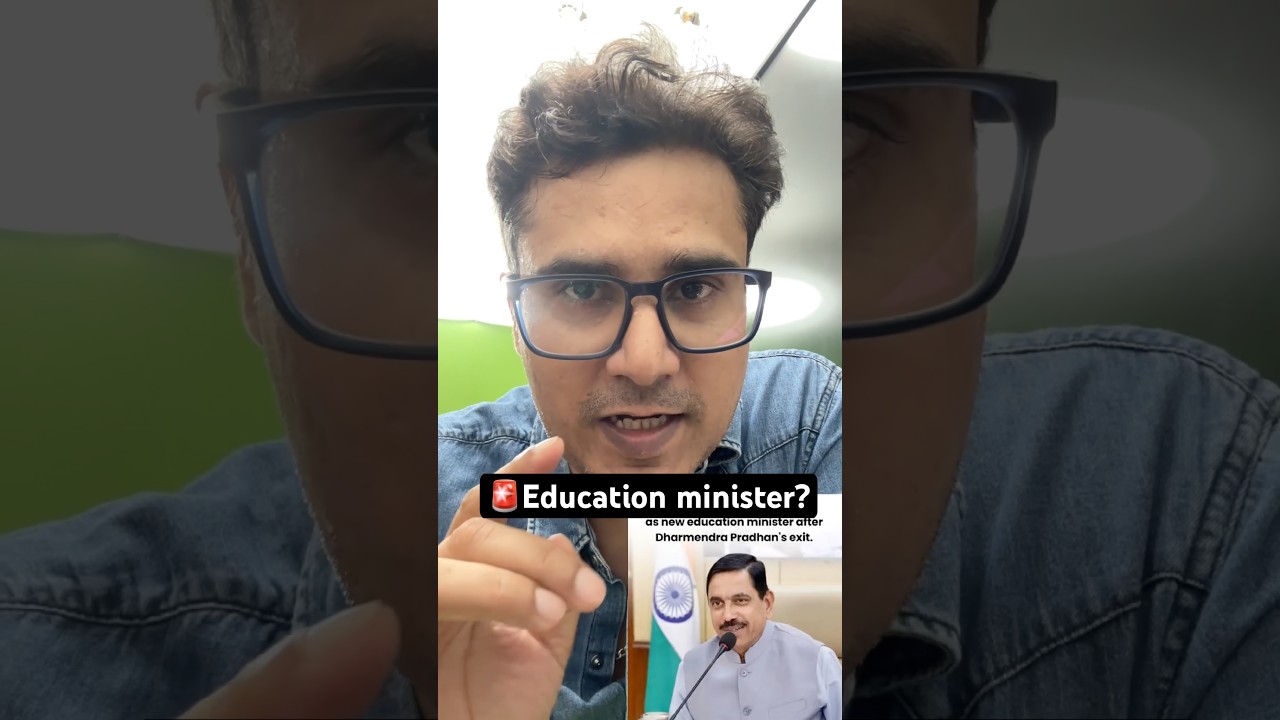 🇮🇳 Pralhad Joshi has been given additional charge as the Union Minister of Education .