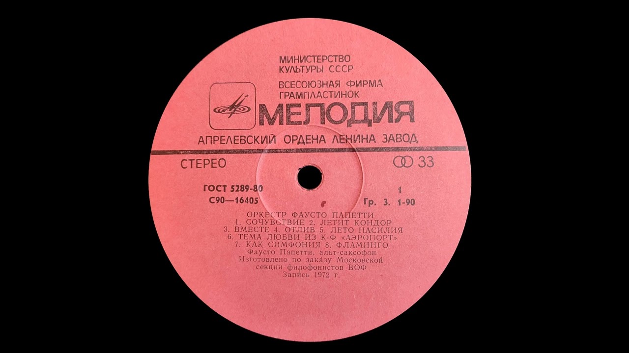 Оркестр Фаусто Папетти (1972)