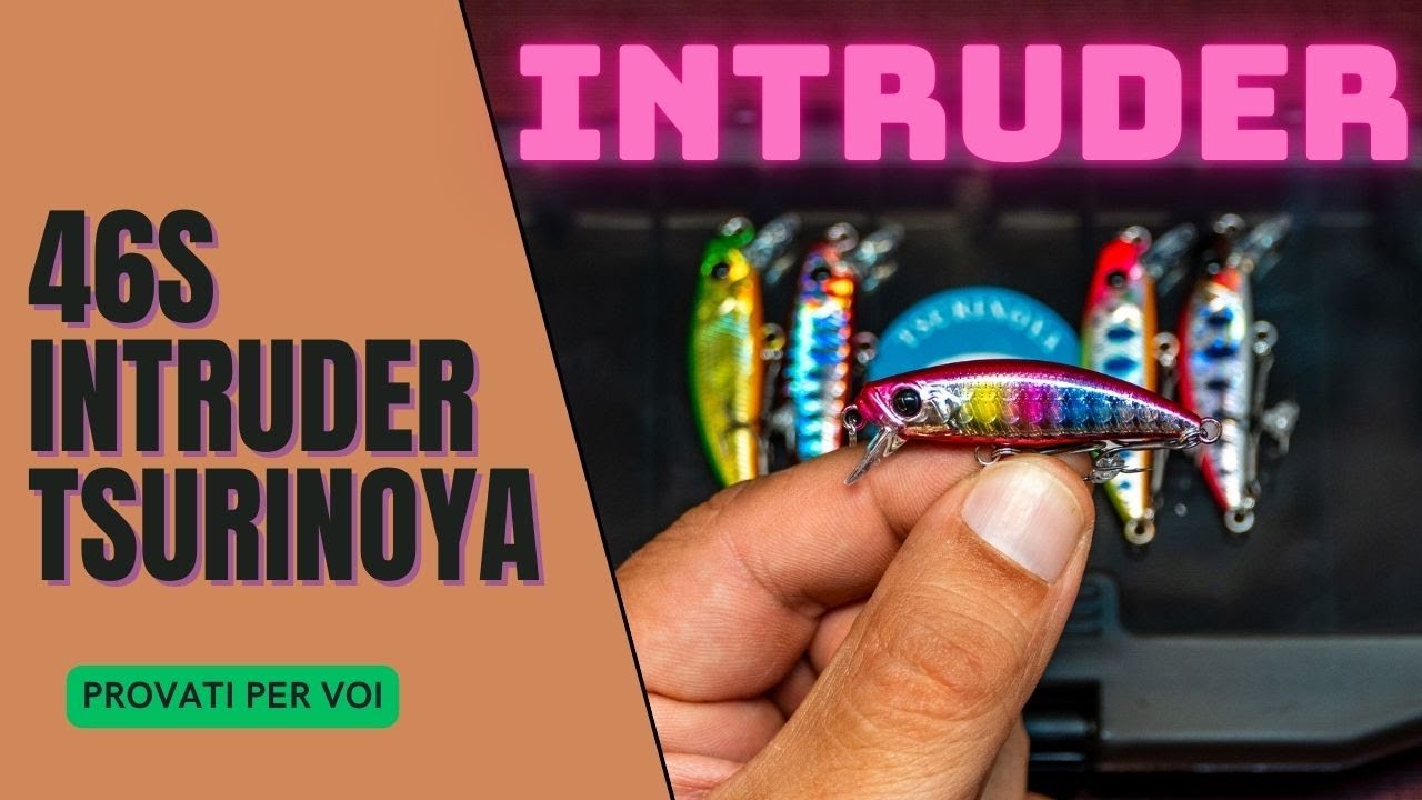 MINI JERK intruder 46S TSURINOYA: Unboxing caratteristiche e prova in mare!