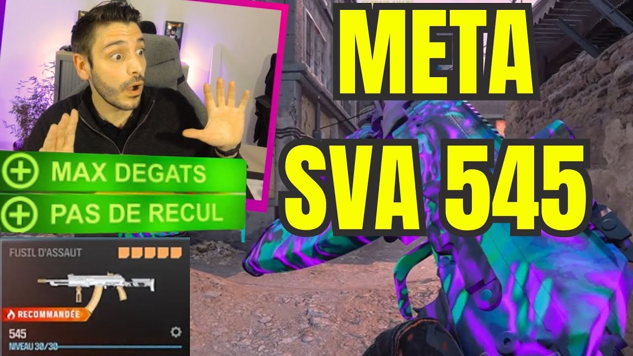 meilleur classe SVA 545 LA * META * AR SUR MW3 !!