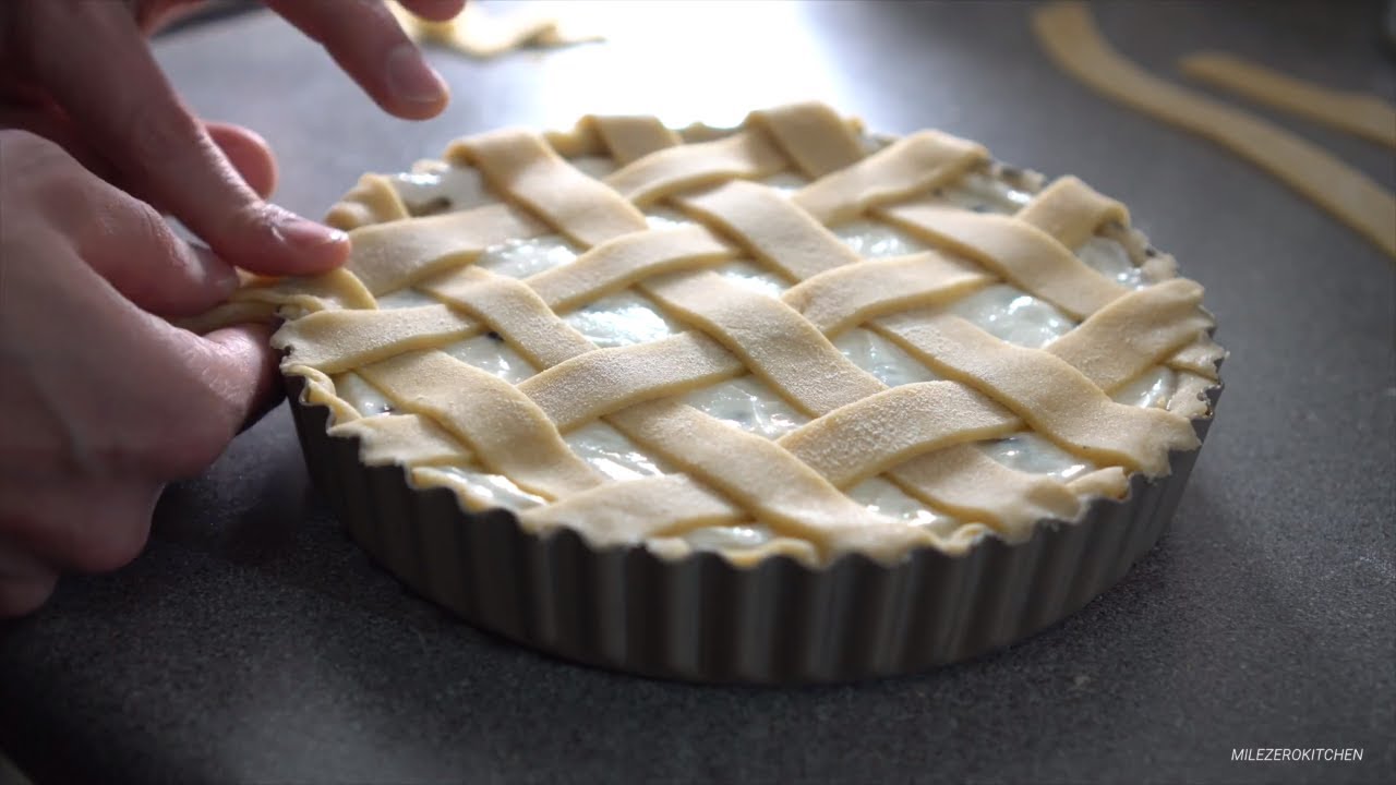 Italian Ricotta And Chocolate Tart