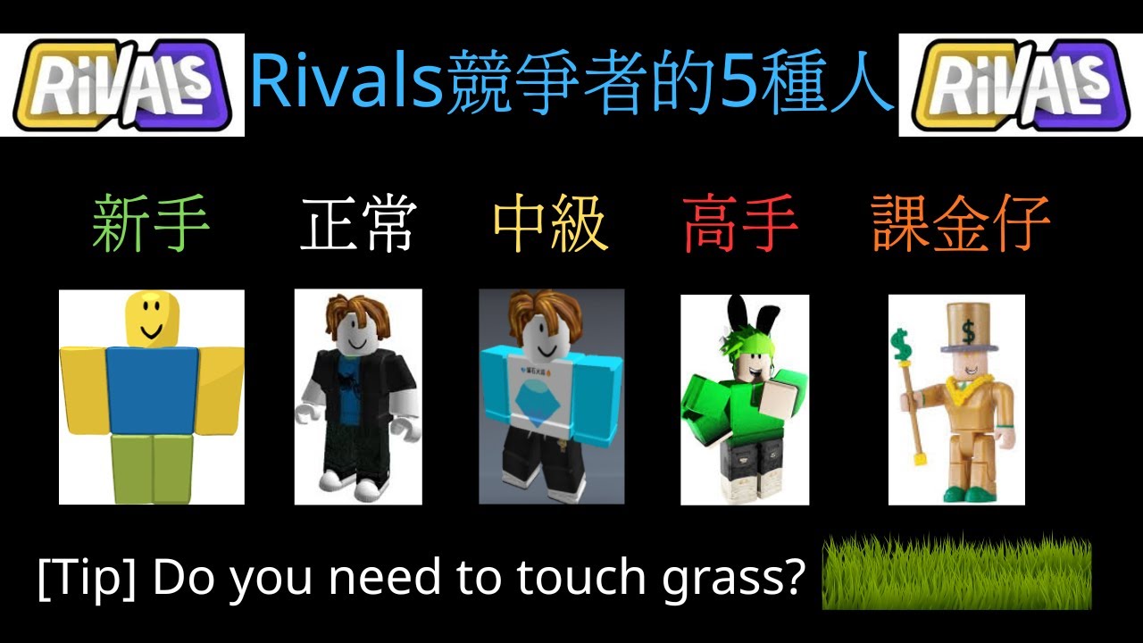 Rivals競爭者的5種人 Ft. @boris9279