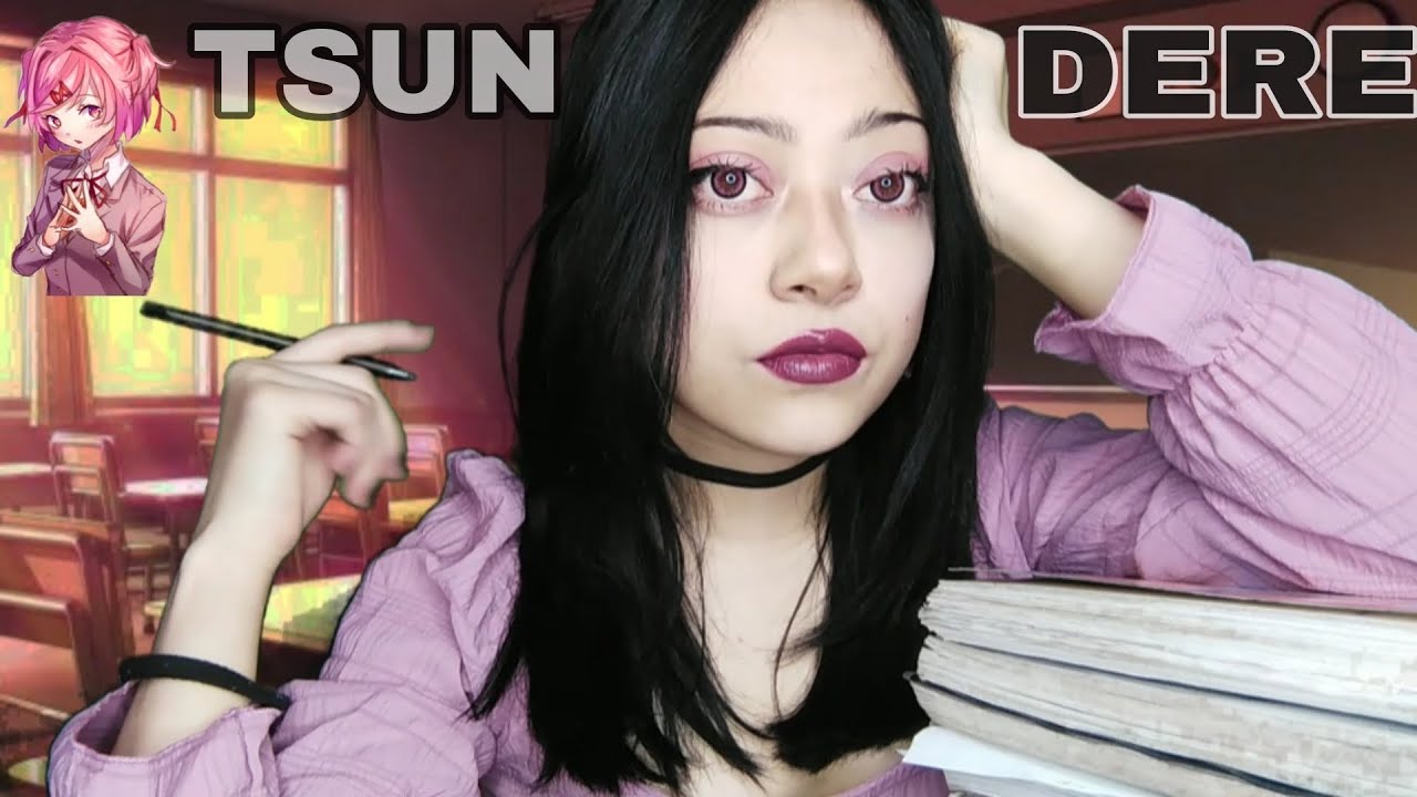 ASMR | 👾 TSUNDERE EN EL SALÓN DE CLASES 📚 | CURA TU HERIDA 🖤