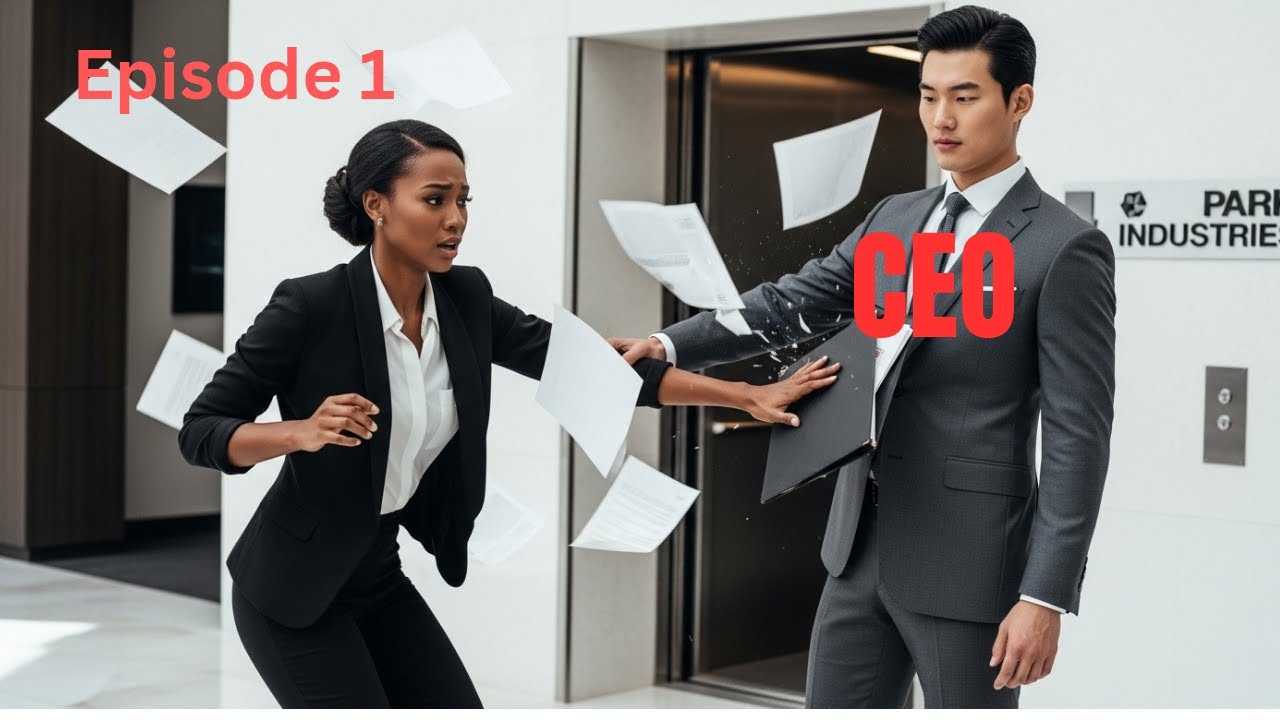 The KOREAN BILLONAIRE Son REJECT All Until The BLACK Lady Rushing to the Elevator Bump Into Him #us