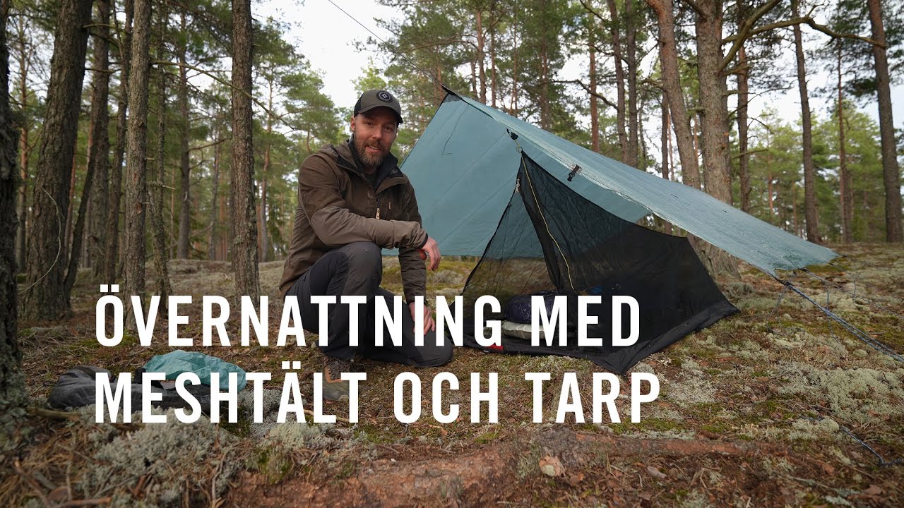 Övernattning i skogen 30 min från stan | Status för kommande äventyr.
